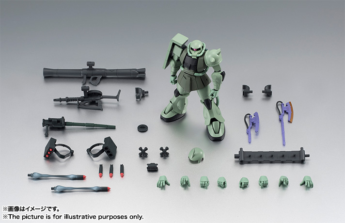 ROBOT魂 <SIDE MS> MS-06 量産型ザク ver. A.N.I.M.E.