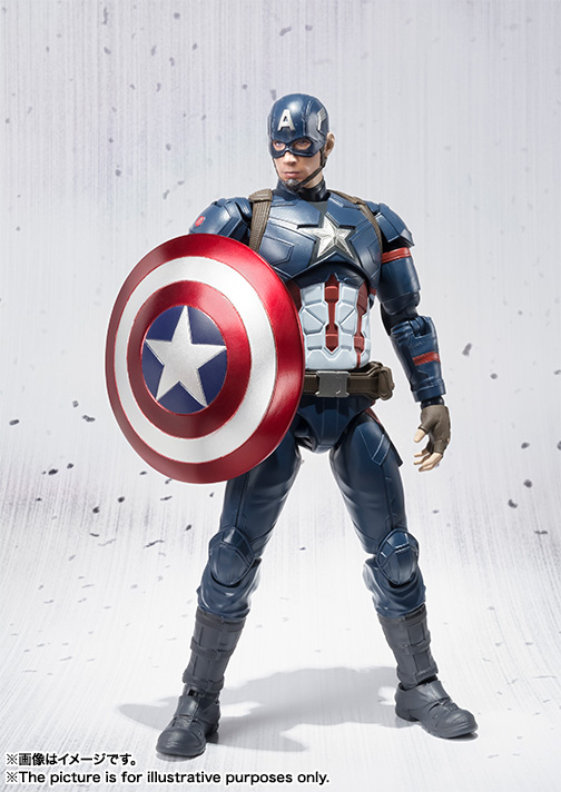 S.H.Figuarts キャプテン・アメリカ(シビル・ウォー)