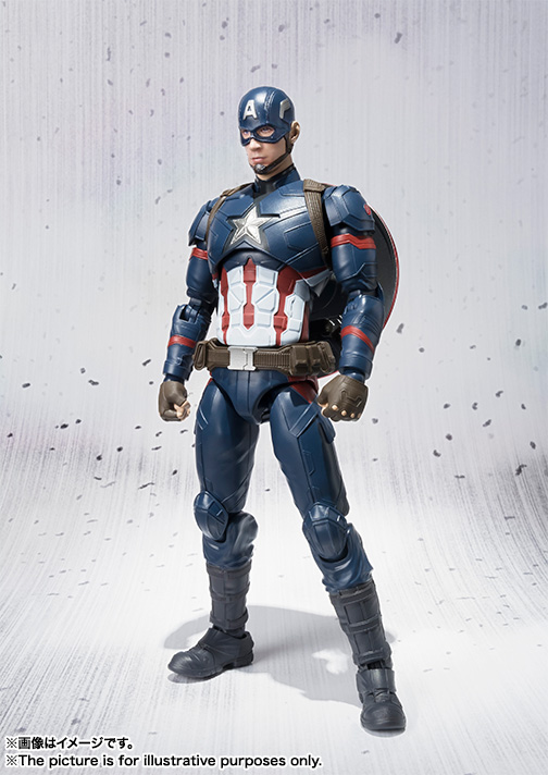 S.H.Figuarts キャプテン・アメリカ(シビル・ウォー)