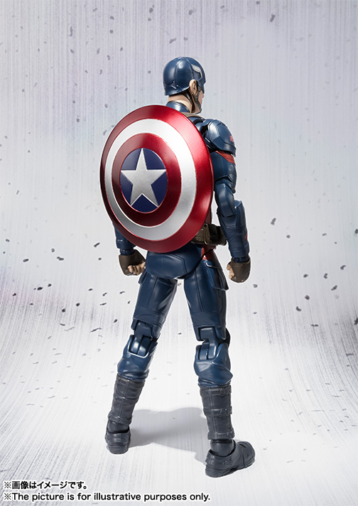 S.H.Figuarts キャプテン・アメリカ(シビル・ウォー)