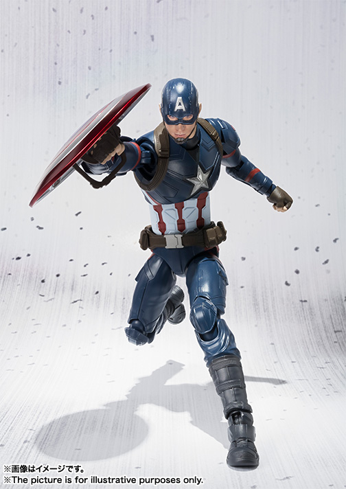 S.H.Figuarts キャプテン・アメリカ(シビル・ウォー)