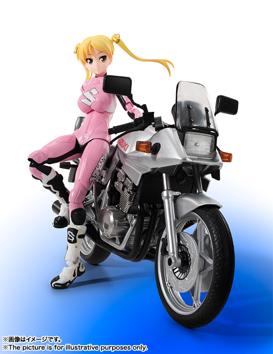 S.H.Figuarts 鈴乃木凜(ライダースーツ)&GSX400S KATANA