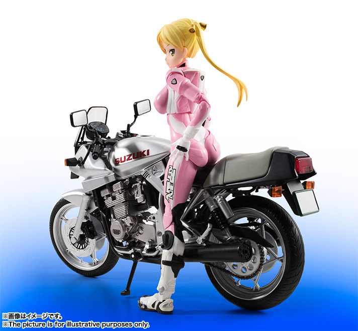 S.H.Figuarts 鈴乃木凜(ライダースーツ)&GSX400S KATANA
