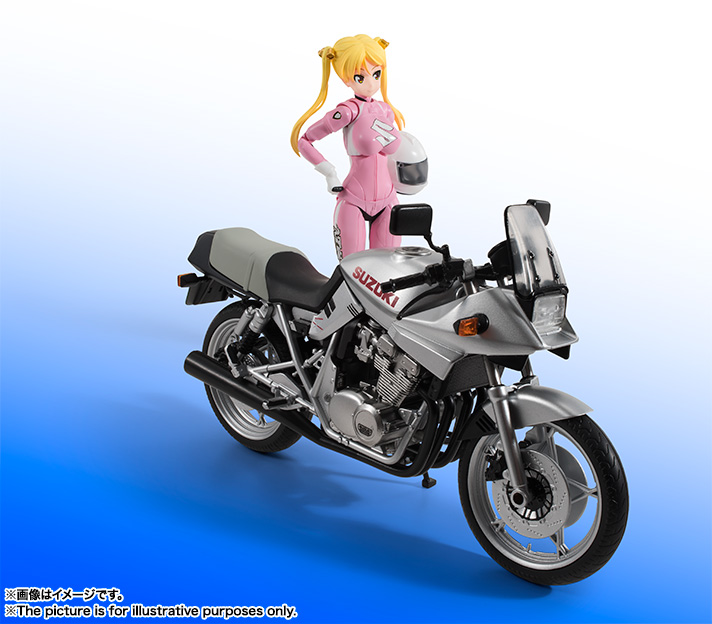 S.H.Figuarts 鈴乃木凜(ライダースーツ)&GSX400S KATANA
