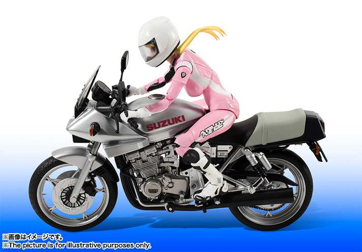 S.H.Figuarts 鈴乃木凜(ライダースーツ)&GSX400S KATANA