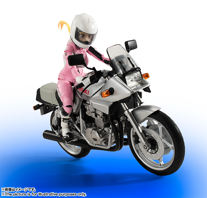 S.H.Figuarts 鈴乃木凜(ライダースーツ)&GSX400S KATANA