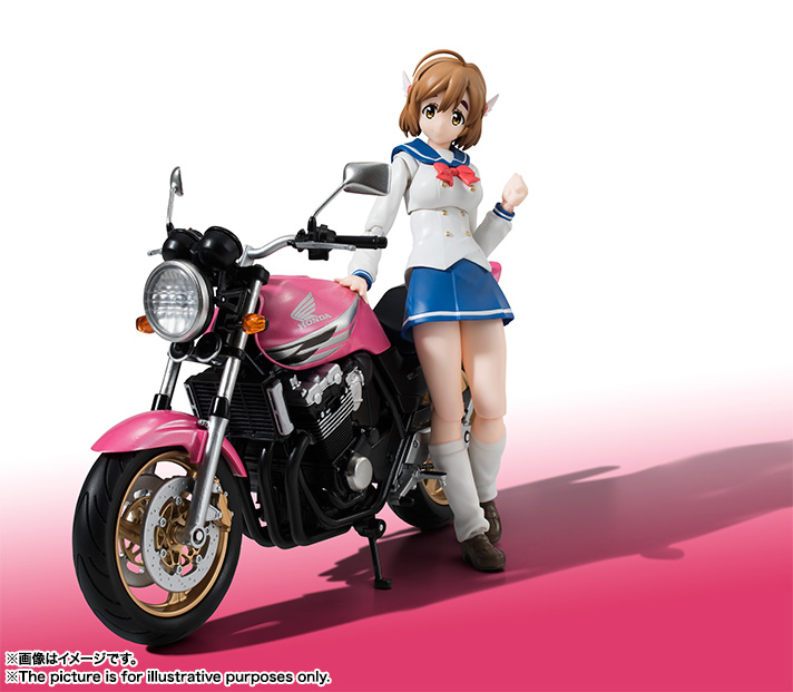 S.H.Figuarts&nbsp;佐倉羽音（制服）＆CB400 SUPER FOUR
