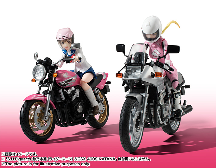 S.H.Figuarts&nbsp;佐倉羽音（制服）＆CB400 SUPER FOUR