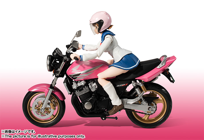 S.H.Figuarts&nbsp;佐倉羽音（制服）＆CB400 SUPER FOUR