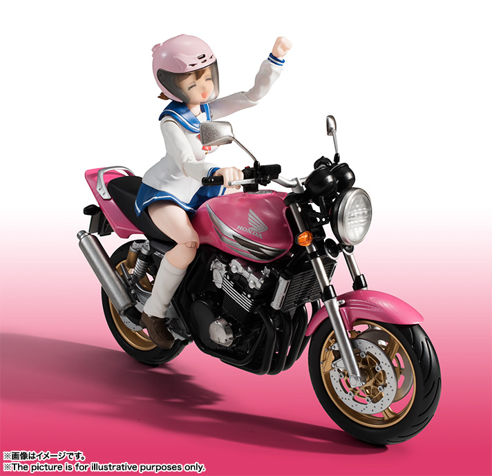 S.H.Figuarts&nbsp;佐倉羽音（制服）＆CB400 SUPER FOUR
