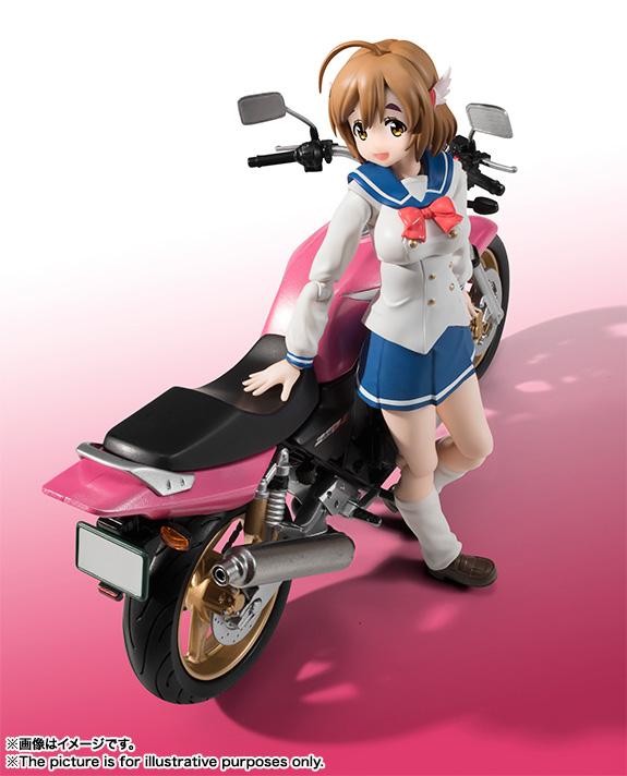 S.H.Figuarts&nbsp;佐倉羽音（制服）＆CB400 SUPER FOUR