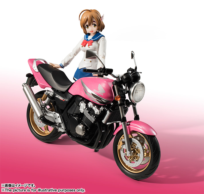 S.H.Figuarts&nbsp;佐倉羽音（制服）＆CB400 SUPER FOUR