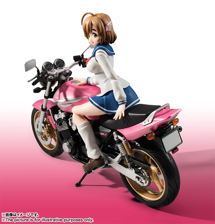 S.H.Figuarts&nbsp;佐倉羽音（制服）＆CB400 SUPER FOUR