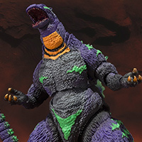 S.H.MonsterArts&nbsp;ゴジラ feat.EVA-01