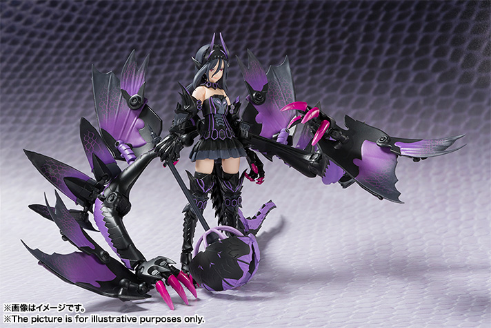 アーマーガールズプロジェクト 魂MIX モンスターハンター 地を暗黒に染めし 黒蝕の竜姫