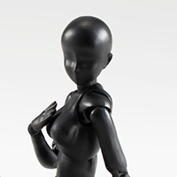 S.H.Figuarts&nbsp;ボディちゃん（Solid black Color Ver.）