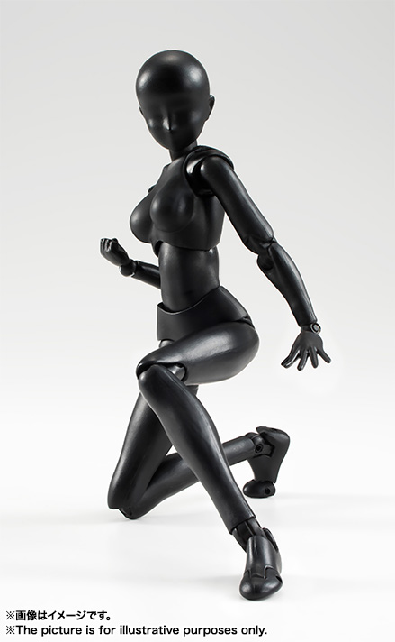 S.H.Figuarts&nbsp;ボディちゃん（Solid black Color Ver.）