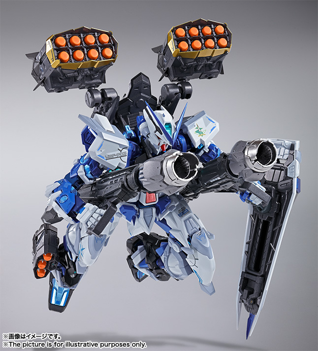 METAL BUILD ガンダムアストレイ ブルーフレーム（フル・ウェポン装備