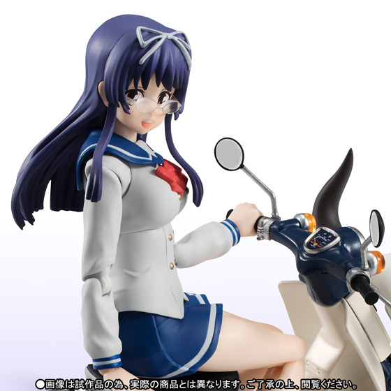 S.H.Figuarts 三ノ輪聖(制服)&スーパーカブ50(ばくおん!!ver.)