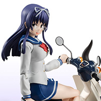S.H.Figuarts&nbsp;三ノ輪聖（制服）＆スーパーカブ50（ばくおん!!ver.）