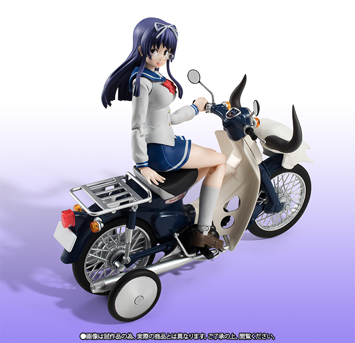 S.H.Figuarts 三ノ輪聖(制服)&スーパーカブ50(ばくおん!!ver.)