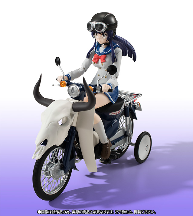 S.H.Figuarts 三ノ輪聖(制服)&スーパーカブ50(ばくおん!!ver.)