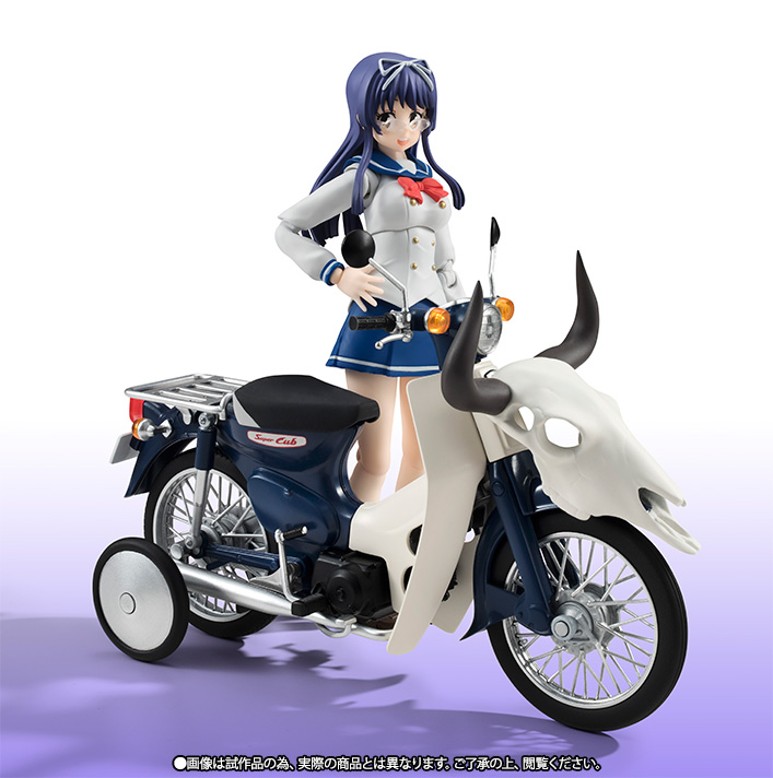 S.H.Figuarts 三ノ輪聖(制服)&スーパーカブ50(ばくおん!!ver.)