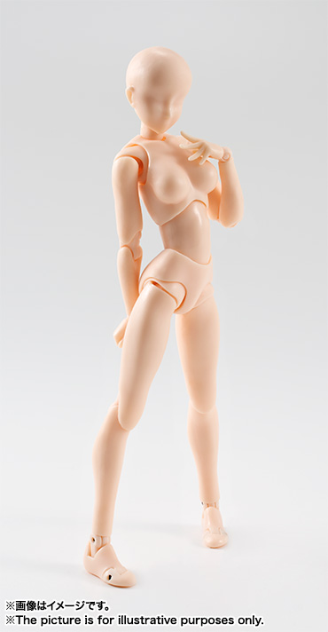 S.H.Figuarts&nbsp;ボディちゃん DX SET（Pale orange Color Ver.）