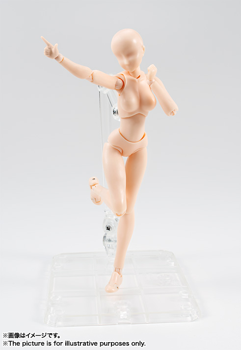 S.H.Figuarts&nbsp;ボディちゃん DX SET（Pale orange Color Ver.）