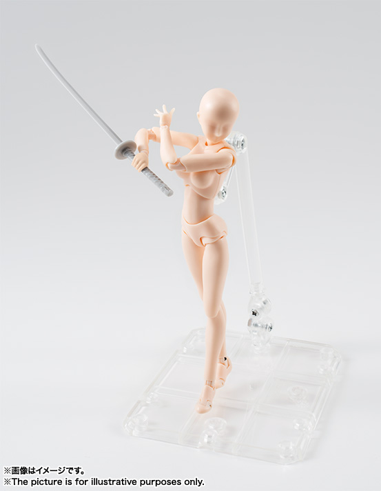 S.H.Figuarts&nbsp;ボディちゃん DX SET（Pale orange Color Ver.）