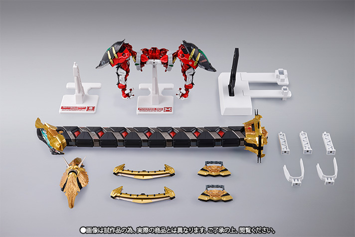 METAL BUILD&nbsp;パワードレッド＆150ガーベラ・ストレート[パワー] オプションセット