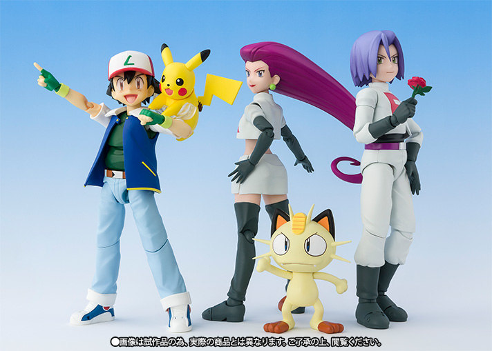 S.H.Figuarts サトシ&ロケット団(Limited Edition)