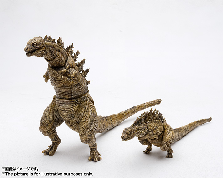 S.H.MonsterArts&nbsp;ゴジラ（2016）第2形態＆第3形態 ゴジラ・ストア限定カラーVer.