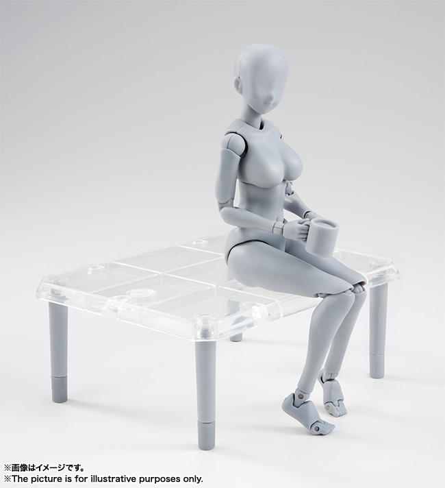 S.H.Figuarts&nbsp;ボディちゃん -矢吹健太朗- Edition DX SET (Gray Color Ver.)