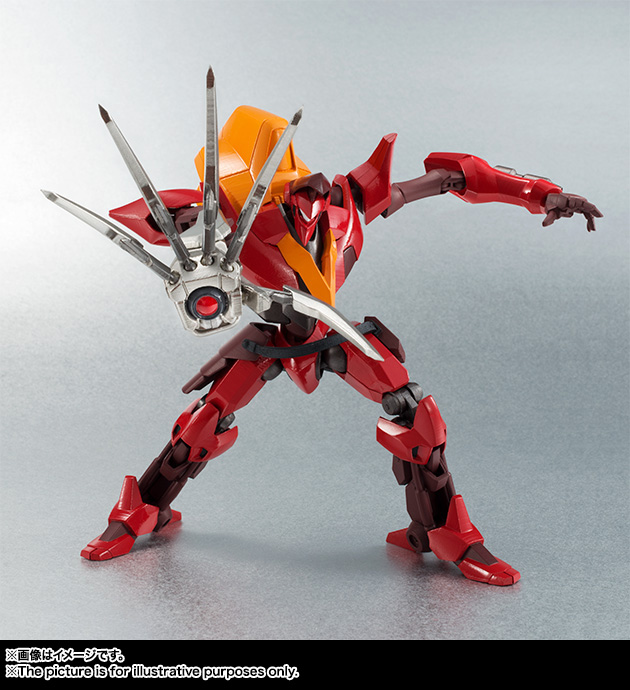ROBOT魂 <SIDE KMF> 紅蓮弐式(甲壱型腕装備)