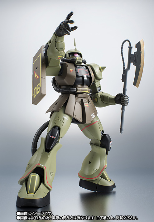 ROBOT魂 【抽選販売】<SIDE MS> MS-06 量産型ザク ver. A.N.I.M.E. ~リアルタイプカラー~