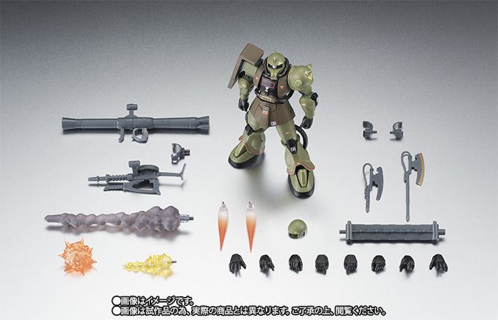 ROBOT魂 【抽選販売】<SIDE MS> MS-06 量産型ザク ver. A.N.I.M.E. ~リアルタイプカラー~