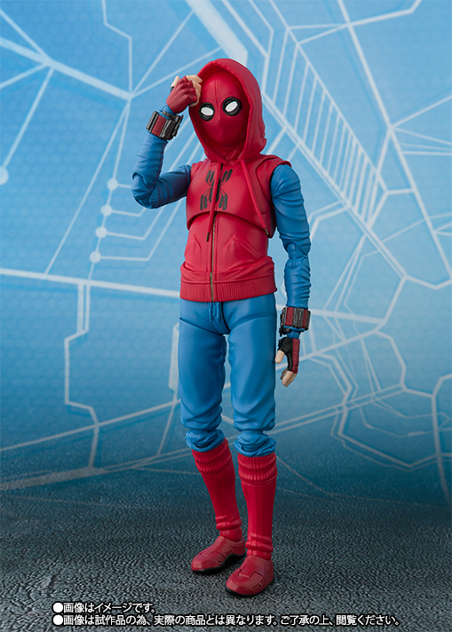 S.H.Figuarts&nbsp;スパイダーマン（ホームカミング） ホームメイドスーツver. & アイアンマン マーク47