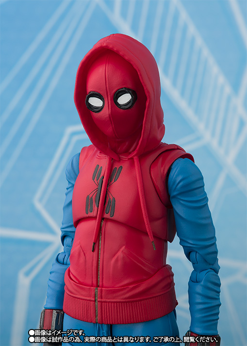 S.H.Figuarts&nbsp;スパイダーマン（ホームカミング） ホームメイドスーツver. & アイアンマン マーク47