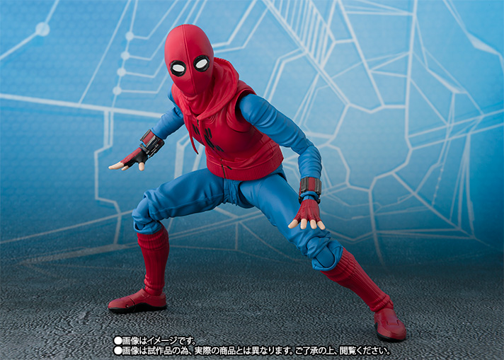 S.H.Figuarts&nbsp;スパイダーマン（ホームカミング） ホームメイドスーツver. & アイアンマン マーク47