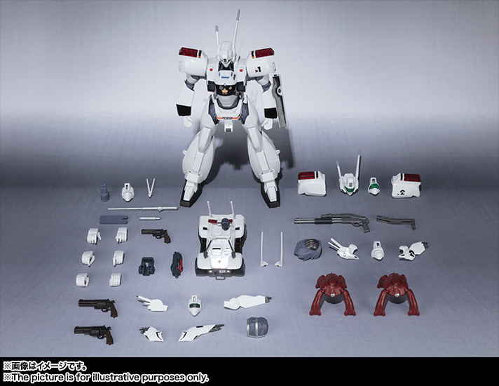 ROBOT魂&nbsp;＜SIDE LABOR＞ イングラム1号機&2号機パーツセット(PATLABOR the Movie)