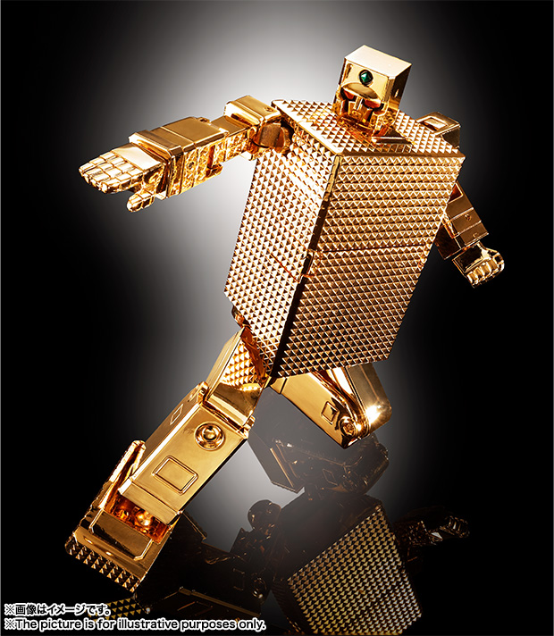 超合金魂 GX-32G24 ゴールドライタン 24金メッキ仕上げ
