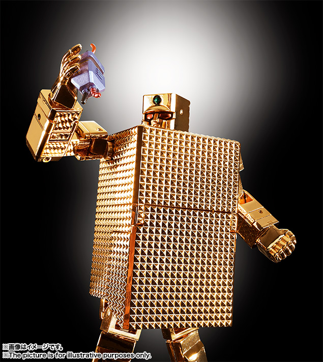 超合金魂 GX-32G24 ゴールドライタン 24金メッキ仕上げ
