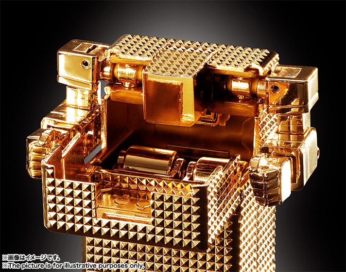 超合金魂 GX-32G24 ゴールドライタン 24金メッキ仕上げ