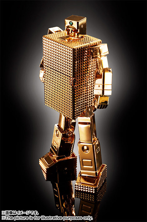 超合金魂 GX-32G24 ゴールドライタン 24金メッキ仕上げ