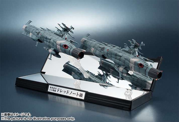 輝艦大全 1/2000 地球連邦主力戦艦 ドレッドノート級 2隻セット
