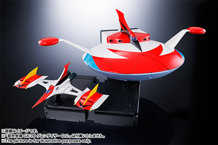 超合金魂 GX-76X グレンダイザー D.C.対応 スペイザーセット