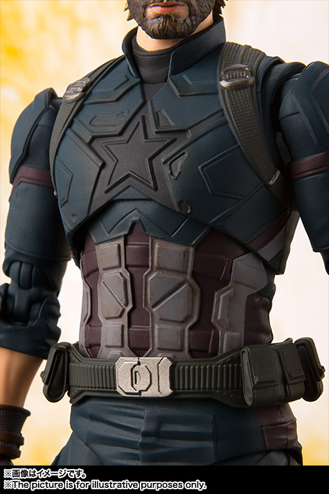 S.H.Figuarts&nbsp;キャプテン・アメリカ（アベンジャーズ／インフィニティ・ウォー）