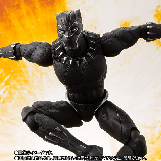 S.H.Figuarts&nbsp;ブラックパンサー（アベンジャーズ／インフィニティ・ウォー）