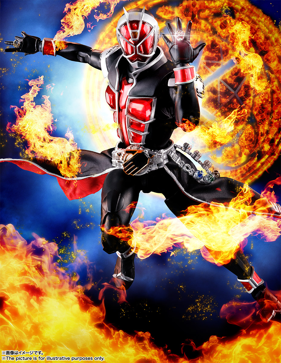 S.H.Figuarts(真骨彫製法) 仮面ライダーウィザード フレイムスタイル